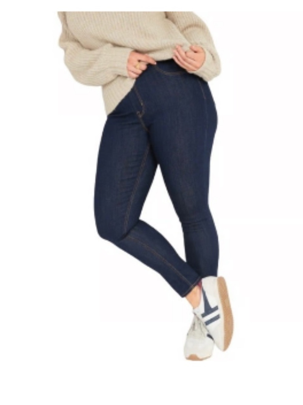 Old Navy midrise Jeggings; adjustable waist. Never‎ worn